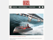 Tablet Screenshot of ibinews.com